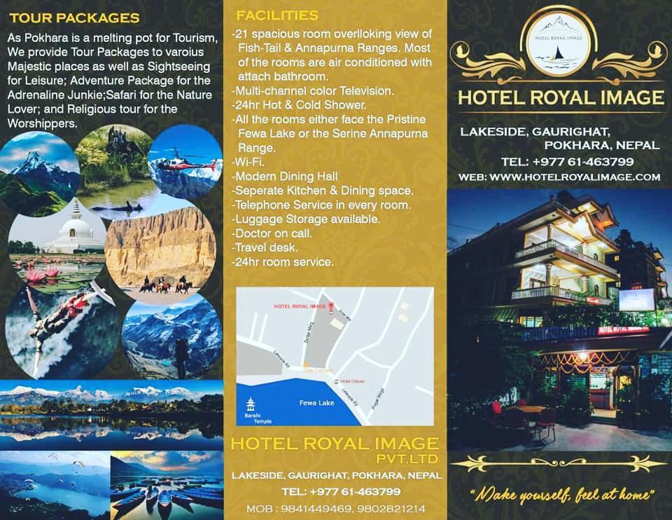 Hotel Royal Image Pokhara Buitenkant foto
